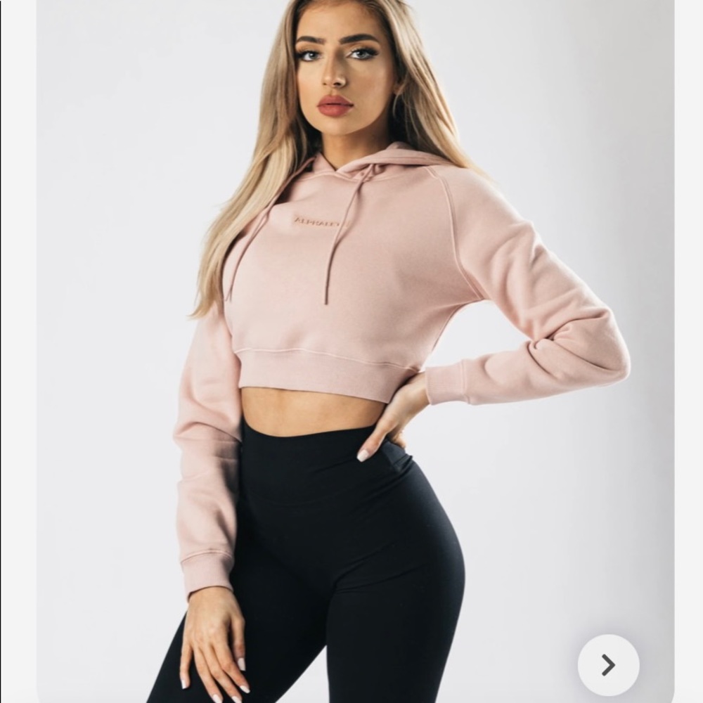 Alphalete crop hoodie xxl